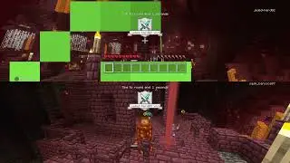 Playing Battle in Minecraft 2026 with my cousin