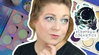 Electrum Cosmetics Daydreamer Highlight Palette + Sea Witch Eyeshadow Palette! #indiemakeup