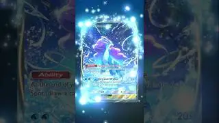 *NEW** GOD PACK TEASE + AMAZING SUICUNE EX IMMERSIVE ART #pokemon #pokemontcgpocket #shorts