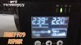 3kva online ups repair , iPower / Deutsche power 72vdc fault F 09 repair