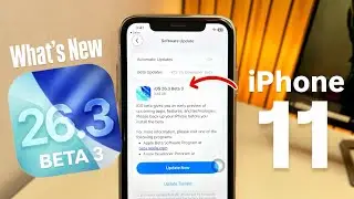 iPhone 11 on iOS 26.3 Beta 3 Update - What&rsquo;s New in iPhone 11 iOS 26.3 Beta 3
