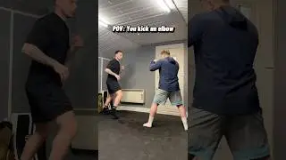 POV: when you kick an elbow in sparring&hellip;