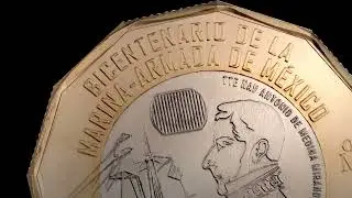 Moneda de 20 pesos, conmemorativa del Bicentenario de la Marina-Armada de México