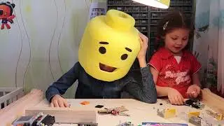 Lego Ghost VS mr. LegoHead / Лего Приведение и Лего Башка