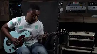 Collings 360 LT M Sonic Blue + Two-Rock Studio Pro 35  | Midwood Guitar Studio