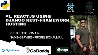 #1.Reactjs-Django Project Hosting |How to host on Digital Ocean|Buying Domain on Godaddy | Free SSL