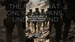 THE RULE THAT ONLY VETERANS UNDERSTAND  #militaryeverything #army #fyp #military