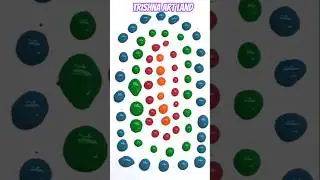 Aesthetic Water Droplets Mixing | Viral Shorts 2025 ✨#droplets #art #satisfying #trending #shorts