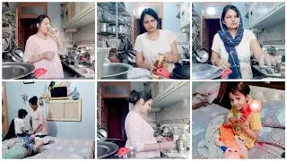 Morning Routine of a Real Indian Mom | Healthy Drink for Fat Loss | Simple Middle Class Life Vlog