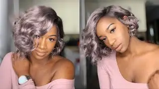 Лучший стиль боб-каре ~ синтетический парик Outre 5 дюймов Swiss Lace Avery DRSMLAV