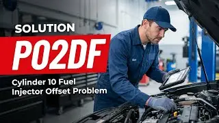 HOW TO FIX P02DF OBD II ERROR CODE - Cylinder 10 Fuel Injector Offset Problem