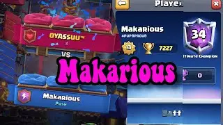 OYASSUU&trade; vs Makarious  🏆 Hog mortar god  Clash Royale