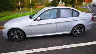 King Alex BMW 320d E90X-drive Winterreifenweschsel mit Winterreifen Bridgestone Blizzak LM005  