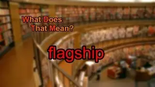 What does flagship mean?
