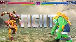 Street Fighter 6 🔥 ТОРИМЕШИ (Дхалсим, занимающий 1-е место в рейтинге) против ТАКАГИ (Бланка) 🔥 В...