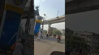 moto vlogging with Google assistant hyderabad malakpet flyover to chaderghad road