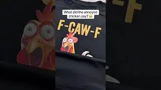 F-CAW-F Chicken T-Shirt | Edgy Humor Streetwear Graphic Tee