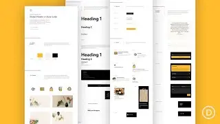 Download a FREE Global Presets Style Guide for Divi’s Meal Kit Layout Pack