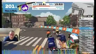 ZWIFT RACING.. Will I ever learn...Rookie doing things the hard way