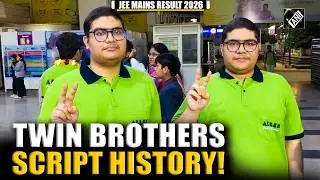Odisha twin brothers script history, get identical score in JEE Mains Result 2026