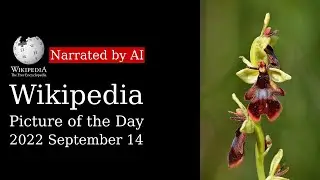 Wikipedia Picture of the Day: 2022-09-14 - Ophrys insectifera (Narrated by Matthew)