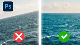 How to Straighten Skewed Image in Photoshop With Few Clicks