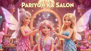 Pariyon Ka Salon | Magical Fairy Salon Story | Cute Barbie-Style Fairy Kahani for Kids Story Glow 