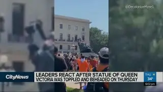 Leaders condemn Canada Day violence in Winnipeg