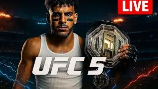 ENTERING FLOW STATE ON UFC 5 | LAST PPV SATURDAY