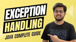 Java Exception Handling in One Shot | try-catch, finally & throw vs throws