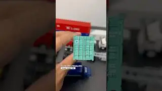 Miniatur Container China Shipping 40ft Kontener #187scale #hoscale #toys #kontener #miniaturtruk