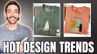 RED HOT Print on Demand Trends To Sell in 2025 (Halloween)