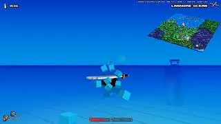 10 minutes of cube world ninja dwarf swimming asmr
