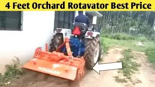 4 Feet Orchard Rotavator | Best Price In India