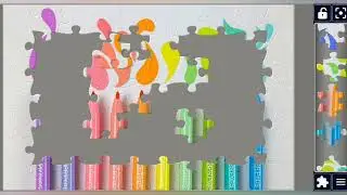 Colorful Brush Pens 🌈🖊️🧩// #jigsawpuzzle #colorpen #art #stationery #art #brushpens @puzzlezone2080 