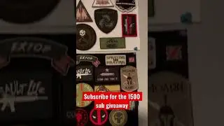 Patch wall update and pistol collection update