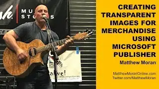 Creating Transparent Images for Merchandise Using Microsoft Publisher