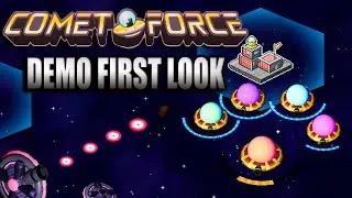 Simply satisfying retro shooter - Comet Force Demo Gameplay