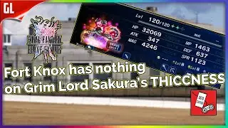 Grim Lord Sakura is EXTRA T H I C C Final Fantasy Brave Exvius GL | FFBE Global
