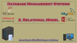 DBMS Relational Model #relationaldatabases #relationalalgebra