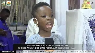 4year-old Shine sings Psalm 23 at Grandma's burial - so touching😭|| The Lord is my shepherd