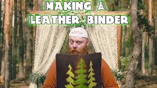 Making A Leather Binder For My Momma!