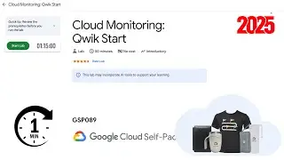 Cloud Monitoring: Qwik Start GSP089 | 