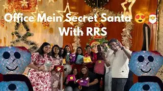 Office mein Secret santa with RRS ✨ #vlog #dailyvlog #rahulrajaksinghania #fun #enjoy 