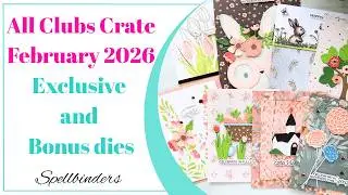 Spellbinders All Clubs Crate + Bonus and Exclusive Dies | February 2026