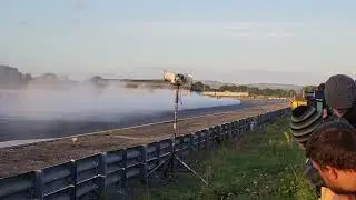 Steam Powered Rocket Bike Does 0 - 124 MPH in 5 Seconds