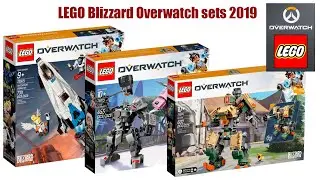LEGO Blizzard Overwatch sets 2019
