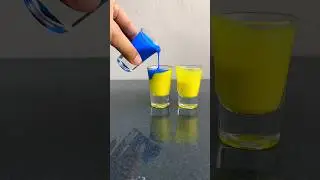 Mixing Colours | Blue plus yellow #colors #mixingcolors