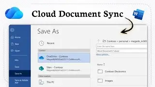 Как автоматически сохранить файл Word в OneDrive