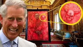 The Crazy True Behind King Charles Portrait ... Is It Demonic?